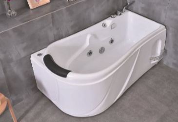 Baignoire balnéothérapie en acrylique blanc à 5 jets – Onda
