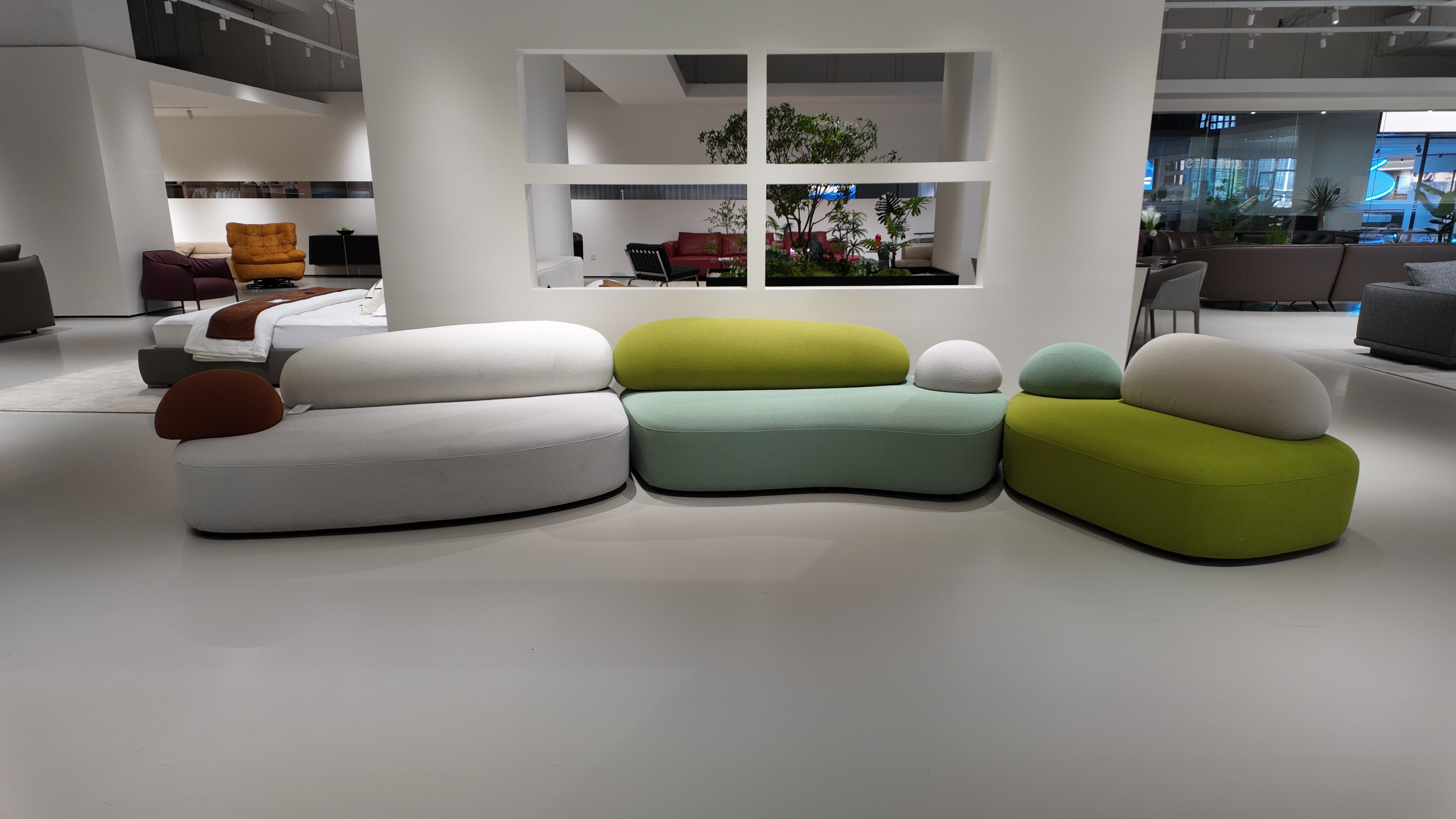 Pastel Modular Sofa – Tactile Opulence Collection