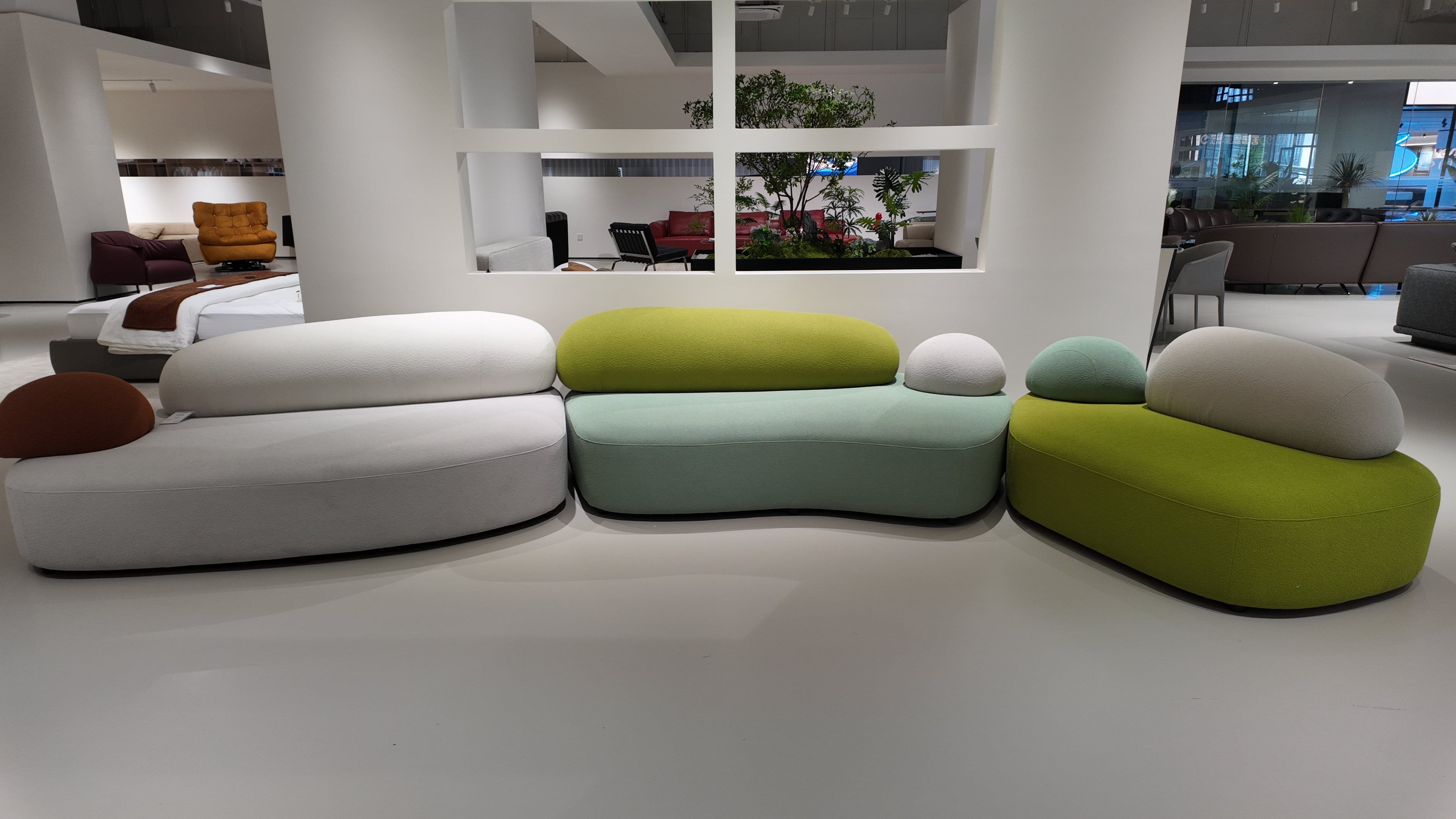 Pastel Modular Sofa – Tactile Opulence Collection