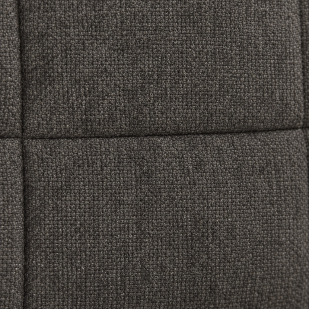 Lit double rembourré en tissu gris foncé YS7026 — vue 3