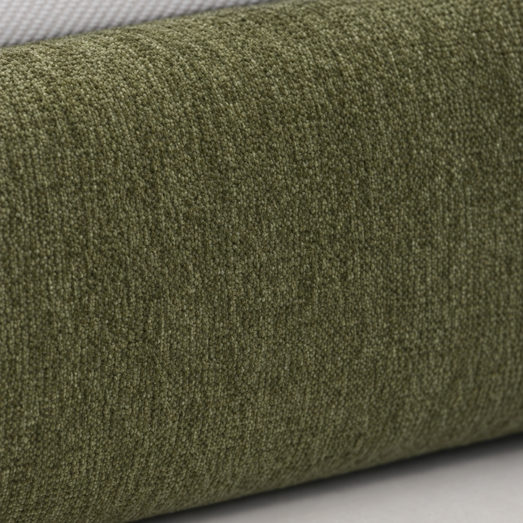 Lit rembourré contemporain en tissu vert olive YS7010 — vue 3