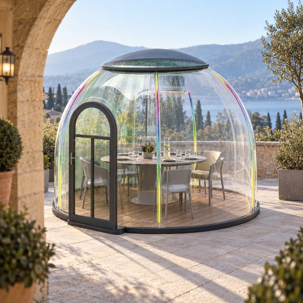 Dôme transparent Dôme Étoilé en polycarbonate