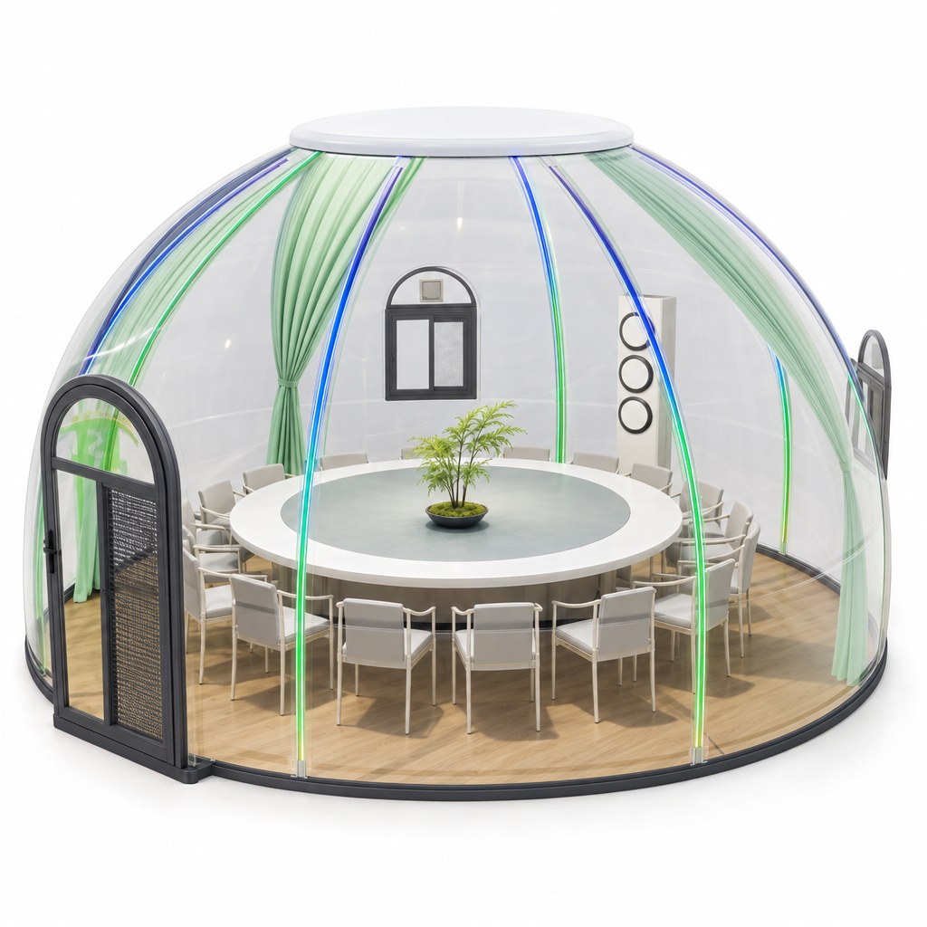 Dôme transparent Dôme Étoilé en polycarbonate