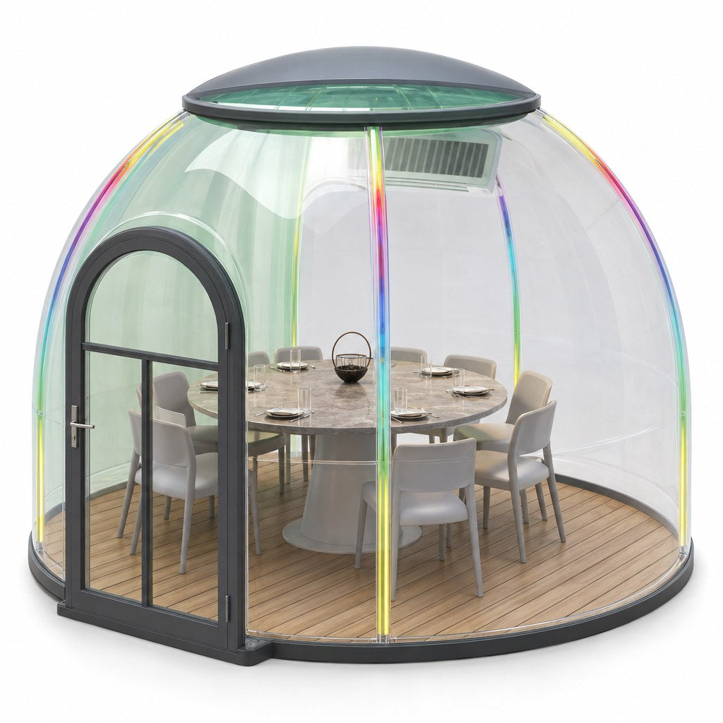 Dôme transparent Dôme Étoilé en polycarbonate