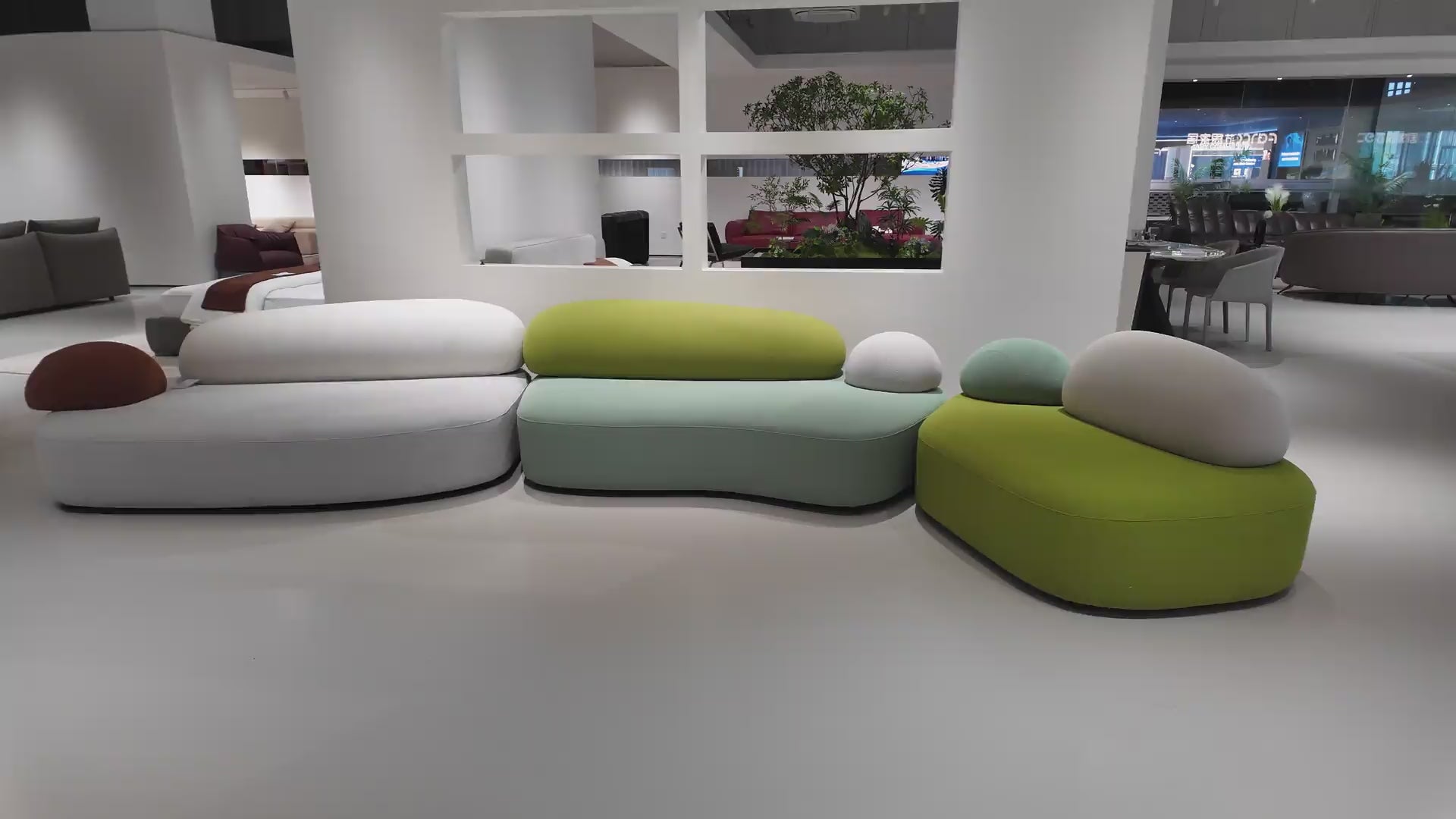 Pastel Modular Sofa – Tactile Opulence Collection