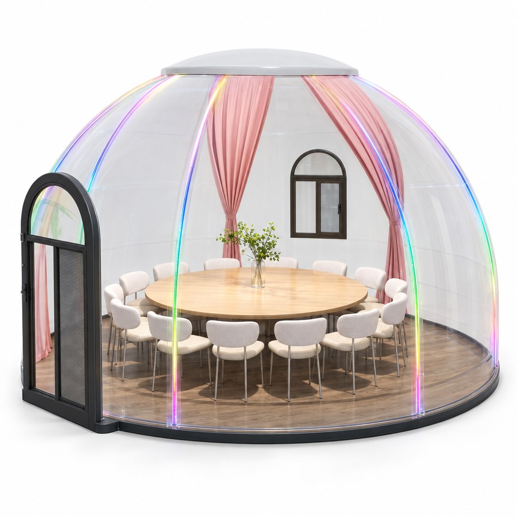 Dôme transparent Dôme Étoilé en polycarbonate